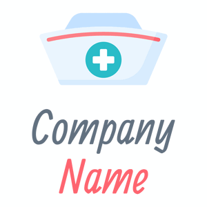 Nurse logo on a White background - Médicale & Pharmaceutique