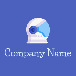Helmet logo on a Free Speech Blue background - Tecnología