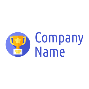 Trophy logo on a White background - Sports