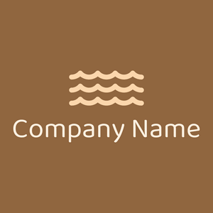 Sea logo on a Rope background - Abstrait