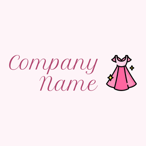 Dress logo on a Lavender background - Moda & Bellezza