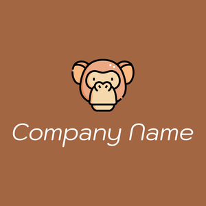 Chimpanzee on a Sepia background - Tiere & Haustiere