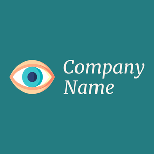 Eye logo on a Elm background - Medical & Farmacia
