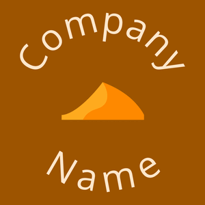 Dark Orange Dune on a Tenne (Tawny) background - Landschapsarchitectuur