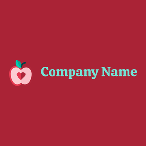 Apple logo on a Brown background - Alimentos & Bebidas