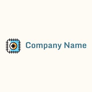 Sewing logo on a Floral White background - Arte & Intrattenimento