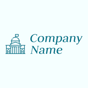 Government logo on a Azure background - Política