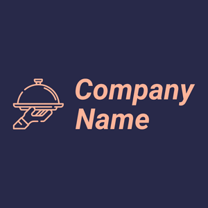 Waiter logo on a Lucky Point background - Eten & Drinken