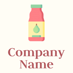Juice logo on a Floral White background - Alimentos & Bebidas