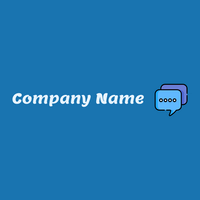 Comments logo on a Denim background - Comunicaciones