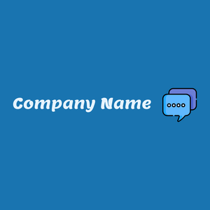 Comments logo on a Denim background - Comunicaciones