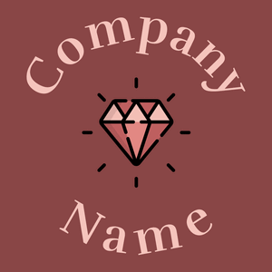 Diamond logo on a Matrix background - Entertainment & Kunst