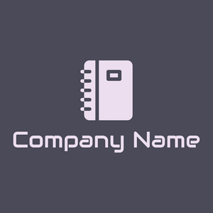 Notebook logo on a Gun Powder background - Abstrakt