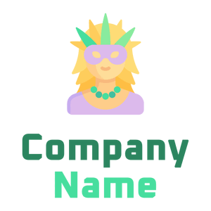 Woman logo on a White background - Entretenimento & Artes