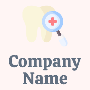 Off Yellow Dental checkup on a Snow background - Médicale & Pharmaceutique