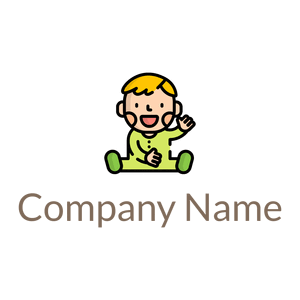 Baby boy on a White background - Enfant & Garderie