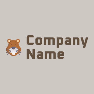 Bourbon Beaver on a Quill Grey background - Tiere & Haustiere