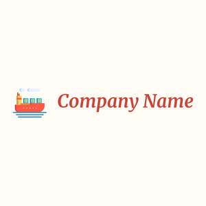 Transportation logo on a Floral White background - Auto & Voertuig