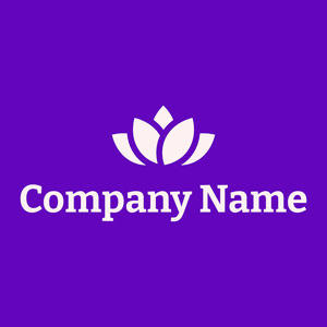 Lotus logo on a Dark Violet background - Fiori