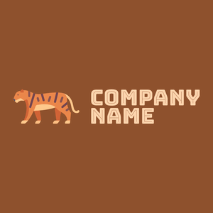 Tiger logo on a Chelsea Gem background - Animals & Pets