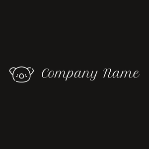 Koala logo on a Bokara Grey background - Animaux & Animaux de compagnie