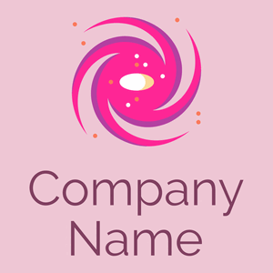 Galaxy logo on a Chantilly background - Abstrato