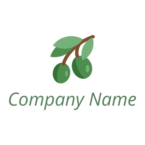 Olives logo on a White background - Agriculture