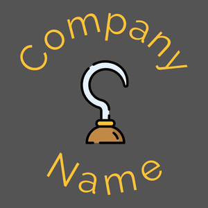 Hook logo on a Mortar background - Jeux & Loisirs