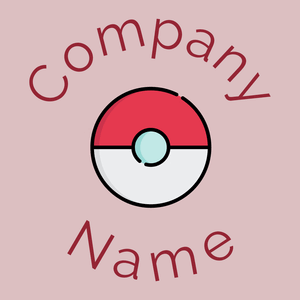 Pokemon logo on a Pink Flare background - Abstrait