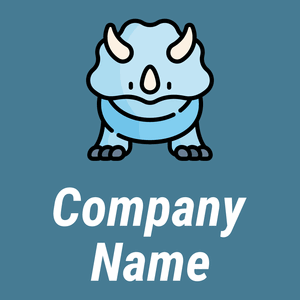 Dinosaur logo on a Jelly Bean background - Animales & Animales de compañía