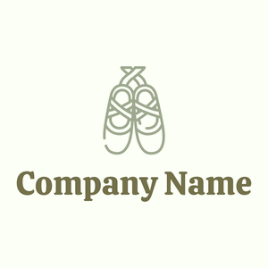 Ballet shoes logo on a Ivory background - Spelletjes & Recreatie