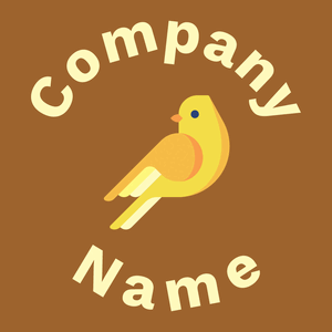 Energy Yellow Bird on a Mai Tai background - Animali & Cuccioli
