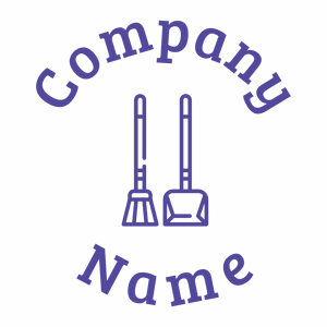 Two Brooms logo on a White background - Cleaning & Maintenance
