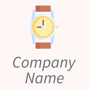 Wristwatch logo on a Snow background - Mode & Schoonheid