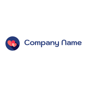 Heart logo on a White background - Computer