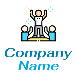 Famous logo on a White background - Abstracto