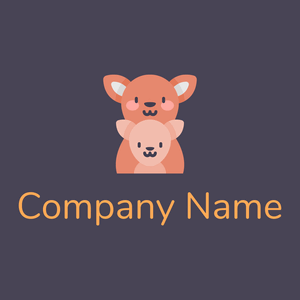 Kangaroo on a Gun Powder background - Animais e Pets