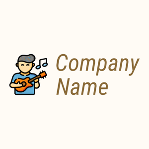 Guitar on a Floral White background - Arte & Entretenimiento
