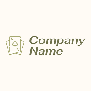 Playing cards logo on a pale background - Games & Recreation