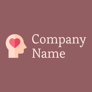 Mental health logo on a Rose Taupe background - Medical & Farmacia