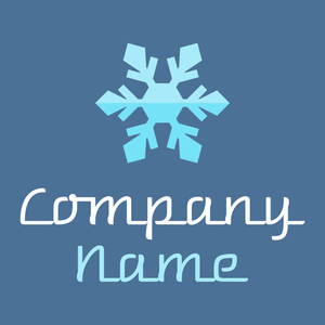 Snowflake logo on a San Marino background - Abstract