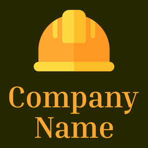 Safety logo on a Dark Green background - Construction & Outils