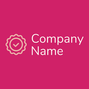 Vote logo on a Cerise background - Abstrakt