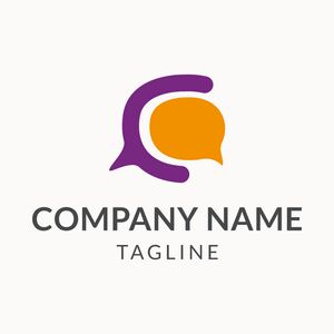 communication bubble logo - Comunicaciones