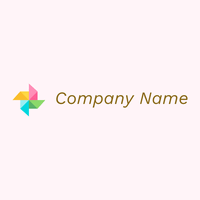 Origami logo on a Lavender Blush background - Citas