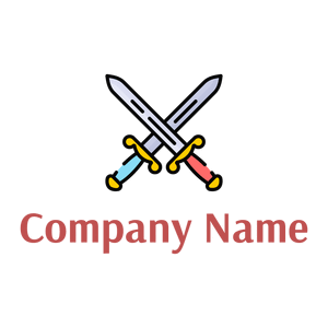Crossed logo on a White background - Arte & Intrattenimento