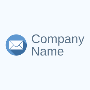 Email logo on a Alice Blue background - Communicações