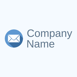 Email logo on a Alice Blue background - Domaine des communications