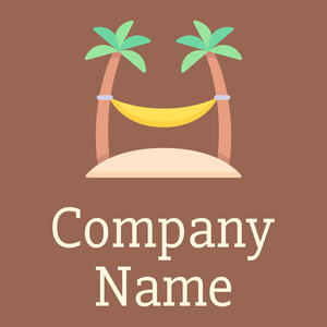 Hammock logo on a Au Chico background - Viajes & Hoteles