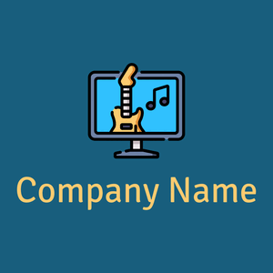 Tv show logo on a Allports background - Computer
